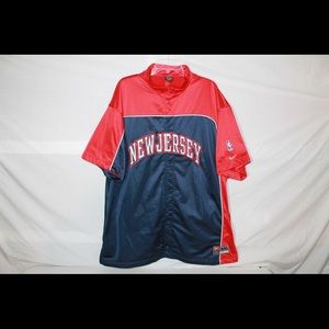 New Jersey Nets Nike Vintage Warmup